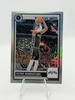 2023-24 Panini Nba Hoops Premium Stock - Victor Wembanyama #108 Silver Prizm... - Image 1
