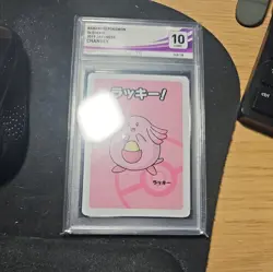 Graded 10 Chansey Old Maid Pokemon Center Exclusive Japanese Graded Card - Image 1