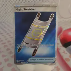 Pokemon TCG - Night Stretcher 173/132 - Mega Evolution - Holo Ultra Rare Card - Image 1