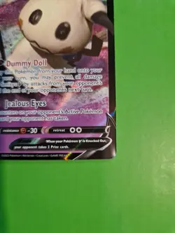 Pokemon TCG SWSH Mimikyu v Holo Rare Card 068/172 Brilliant Stars - Image 4