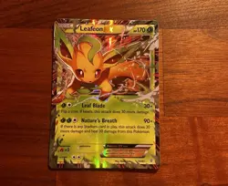 Pokemon TCG Leafeon EX Ultra Rare Card 10/83 Generations - Image 1