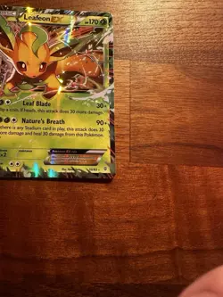 Pokemon TCG Leafeon EX Ultra Rare Card 10/83 Generations - Image 5