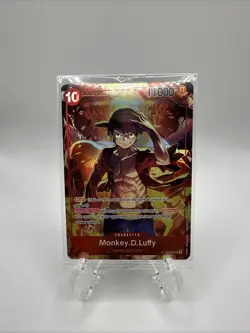 (SEALED) One Piece CCG (Monkey D Luffy ST10-006) Treasure Booster Promo Card - Image 1