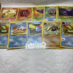 pokemon cards lot vintage bulk 10 Cards - Image 1