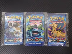 Pokemon TCG: XY Evolutions Booster Bundle-9 Packs+One 3 Card Pack-Factory Sealed - Image 3