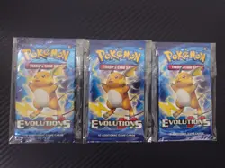 Pokemon TCG: XY Evolutions Booster Bundle-9 Packs+One 3 Card Pack-Factory Sealed - Image 5