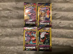 Pokemon Sun and Moon Team Up 3 Card Mini Booster Packs + ALL Tag Team Art Sets - Image 3