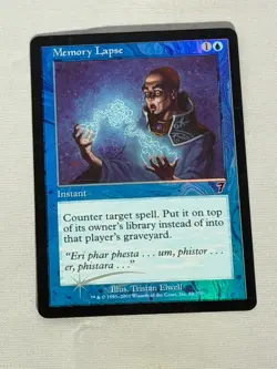MTG FOIL Memory Lapse 7th Edition Magic the Gathering - Image 1