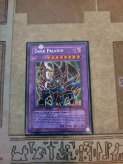 YUGIOH DARK PALADIN DMG-001 SECRET LIMITED EDITION LP - Image 1