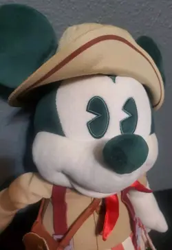 Disney Parks Mickey Mouse Main Attraction Jungle Cruise Plush Toy 16” - Image 3