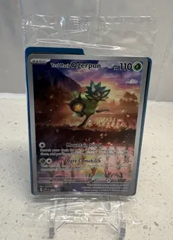 Teal Mask Ogerpon SVP123 Black Star Promo Card Pokemon TCG Mint SEALED - Image 1