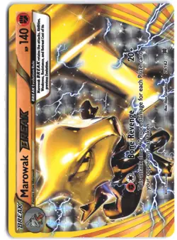 Marowak BREAK 79/162 BREAK Rare BREAKthrough Pokemon - Image 1