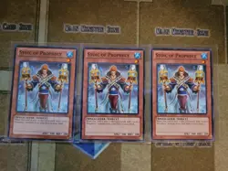 YUGIOH 3X STOIC OF PROPHECY ABYR-EN021 COMMON 1ST ED NM - Image 1