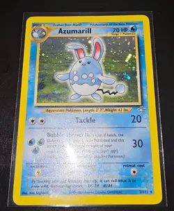 Pokemon TCG Azumarill Neo Genesis Set Rare - Holo #2/111 Lightly Played - Image 2