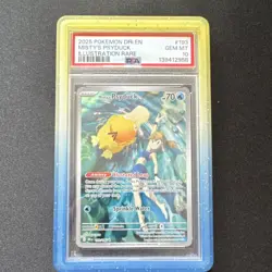 Pokemon TCG Misty's Psyduck 193/182 Illustration Rare Holo Sv10 PSA 10 - Image 1