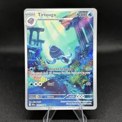 Tirtouga 106/086 Pokemon TCG SV Black Bolt Illustration Rare Holo - Image 1