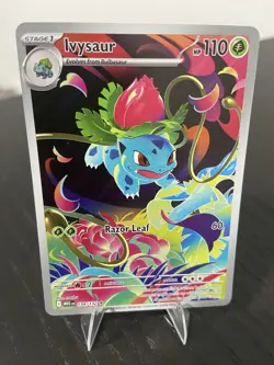 Ivysaur 134/132 IR Pokemon TCG Mega Evolution Full Art Rare NM/Mint - Image 1