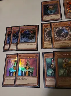 Yugioh Jinzo OTK Deck! Edison Format. All Holo Main Deck! - Image 2