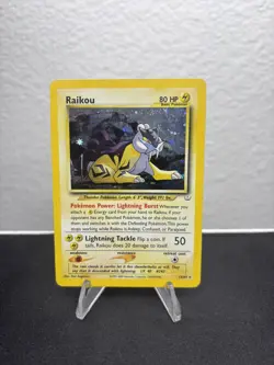 Pokemon Raikou 13/64 Neo Revelation Holo Rare [MP] - Image 1