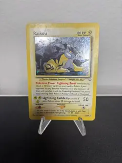 Pokemon Raikou 13/64 Neo Revelation Holo Rare [MP] - Image 2