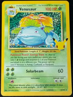 Venusaur #15 Pokemon Celebrations 015/102 NM - Image 1