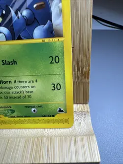 Pokemon TCG Heracross Skyridge 64/144 Non-Holo NM E Series WOTC Vintage - Image 4