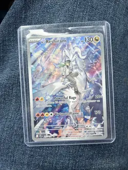 Pokemon N's Reshiram 167/159 Journey Together Illustration Rare NM - Image 1