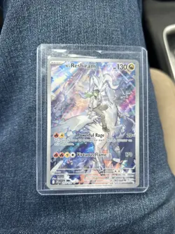 Pokemon N's Reshiram 167/159 Journey Together Illustration Rare NM - Image 3