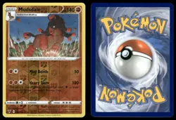 MUDSDALE 097/185 RARE VIVID VOLTAGE POKEMON REVERSE HOLO NM - Image 1