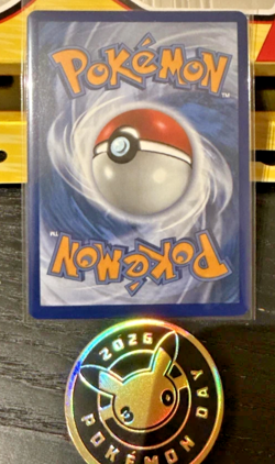 Pikachu 51/162 Stamped 2026 Pokemon Day 30th Anniversary Promo TCG W/ Coin MINT - Image 2