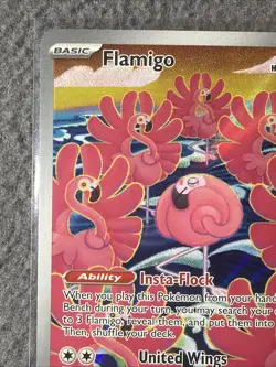 Flamigo 227/193 Illustration Rare Pokemon TCGScarlet & Violet Paldea Evolved - Image 3