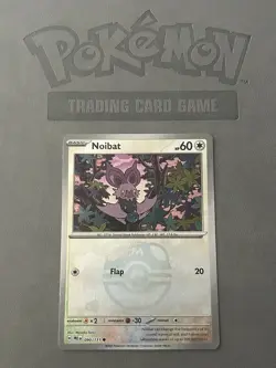 Pokemon TCG - Prismatic Evolutions - Noibat (Master Ball Pattern) #090/131 - Image 1