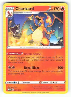 Charizard 001/015 Promo McDonald's Promos 2024 Pokemon Near Mint - Image 1