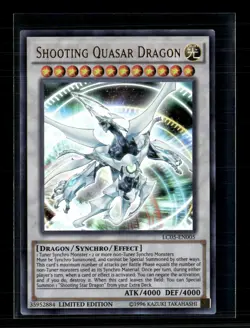 Yu-Gi-Oh! Shooting Quasar Dragon Legendary Collection 5D's UR LC05-EN005 Limited - Image 1