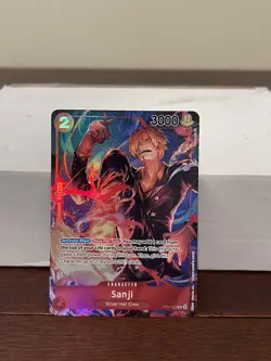 One Piece Sanji OP01-013 | OP01 Romance Dawn | Alternate Art | NM/M | EN - Image 1