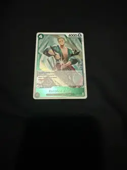 Bandai Roronoa Zoro PRB02-006 One Piece CCG Character 4000 Power SR Holo - Image 1