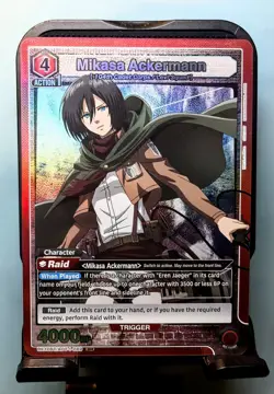 Union Arena Mikasa Ackermann SR UE10BT/AOT-1-089 Attack on Titan - Image 1