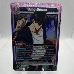 Solo Leveling Union Arena Sung Jinwoo (SR) UE17BT / SLG-1-021 - Image 1