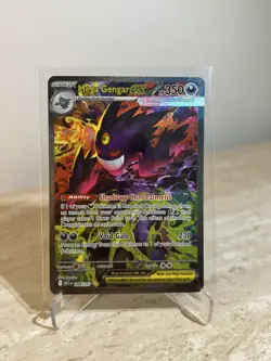 Pokemon TCG Mega Gengar Ex 284/217 Special Illustration Rare SIR Ascended Heroes - Image 1
