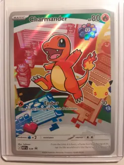 Charmander MEP 038 First Partner Illustration 2026 Pokemon Black Star Promo LOOK - Image 1