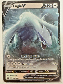Pokemon Lugia V Silver Tempest 138/195 NM - Image 1