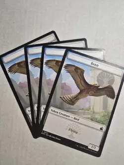 Bird (1/1 Flying) MTG Ravnica Remasters Token NM x4 - Magic Card - Image 1