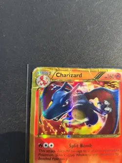 Pokemon Charizard 136/135 Plasma Storm Secret Rare Holo Card 2012 DMG - Image 2