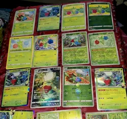 Roselia & Roserade Pokemon TCG 15 Card Lot Full Art CHR Holo PokeBall Rare + NM - Image 3