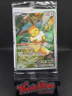 Sealed Eevee 173 Sv: Scarlet & Violet Promo Cards Holo W/ Dividers - Image 1