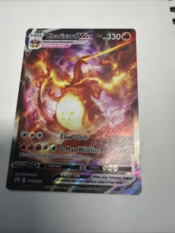 Pokemon TCG Charizard VMAX SWSH261 Black Star Promos Holo Card NM Condition - Image 1