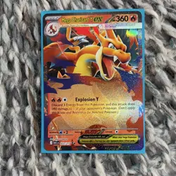 Pokemon TCG Mega Charizard Y EX, Dragonite XY Holo Card Lot - 2 Cards - Image 1