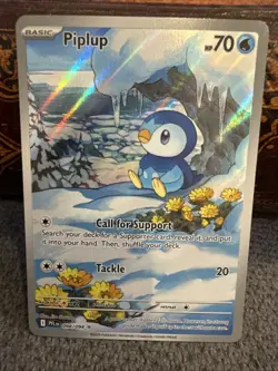 Pokemon TCG Piplup Holo Secret Rare Card PFL 098/094 Nm Near Mint - Image 1