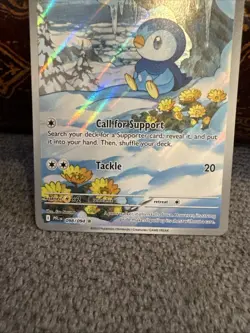 Pokemon TCG Piplup Holo Secret Rare Card PFL 098/094 Nm Near Mint - Image 3