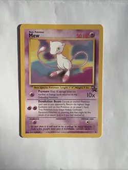 Pokemon Mew TCG Black Star Promos Card 8 Regular Promo - Image 1